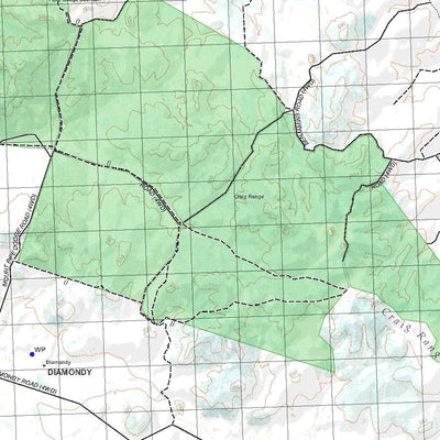 Getlost Maps Getlost Map 9144 JANDOWAE Qld Topographic Map V15 1:75,000 digital map