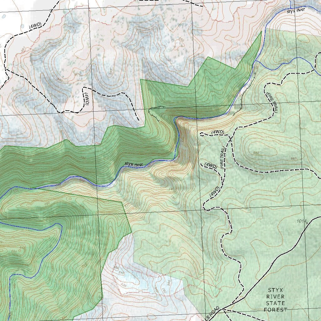 Getlost Map 9336-4N Jeogla NSW Topographic Map V15 1:25,000 map by ...