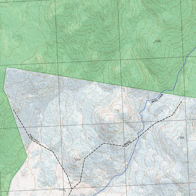 Getlost Maps Getlost Map 9337-3S Maiden Creek NSW Topographic Map V15 1:25,000 digital map