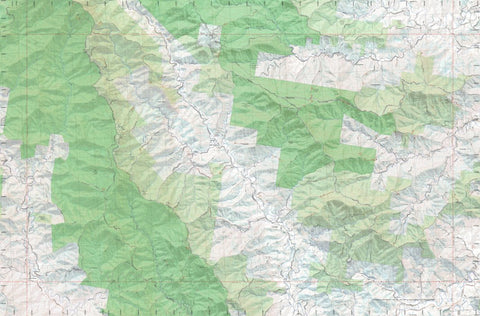 Getlost Maps Getlost Map 9436-4S Thumb Creek NSW Topographic Map V15 1:25,000 digital map