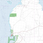 Getlost Maps Getlost Map SE5106 BROOME Australia Touring Map V15a 1:250,000 digital map