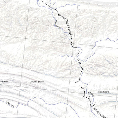 Getlost Maps Getlost Map SG5301 HENBURY Australia Touring Map V15 1:250,000 digital map