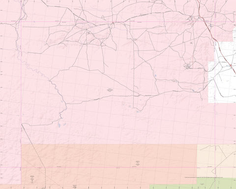 Getlost Maps Getlost Map SG5313 EVERARD Australia Touring Map V15 1:250,000 digital map