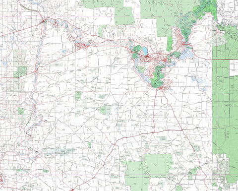 Getlost Maps Getlost Map SI5410 RENMARK Australia Touring Map V15 1:250,000 digital map