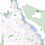 Getlost Maps Getlost Maps Index Map - Queensland digital map