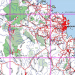 Getlost Maps Getlost Maps Index Map - Queensland digital map