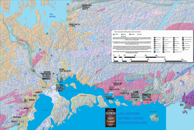 GH Services Land of Nipigon Travelers Map digital map
