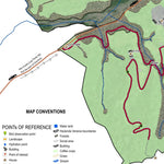 GISRUPTIVO Hacienda Venecia, Manizales Hiking trails map digital map