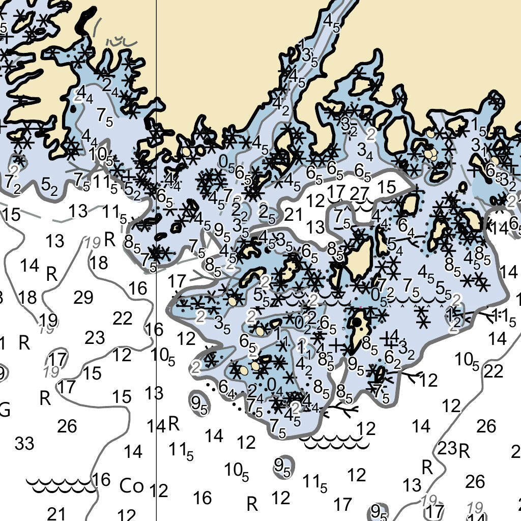 Glacier Bay - Cross Sound NOAA ENC Map by Glacier Bay National Park ...