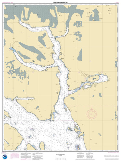 Glacier Bay - Northeast NOAA ENC Preview 1