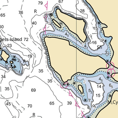 Glacier Bay - Northeast NOAA ENC Preview 3