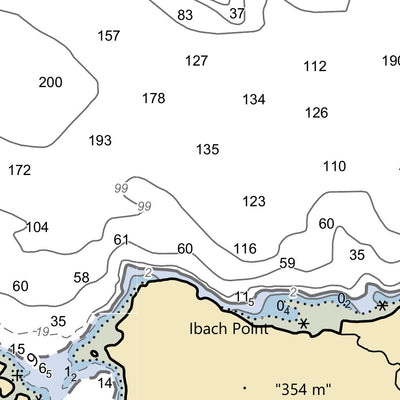 Glacier Bay - Northwest NOAA ENC Preview 2