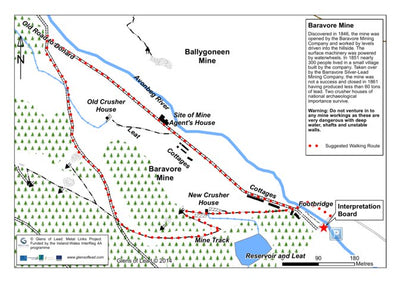 Glens of Lead Baravore Mine digital map