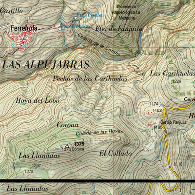 GoTrekkers Ltd Andalucia 019 orgiva las alpujarres digital map