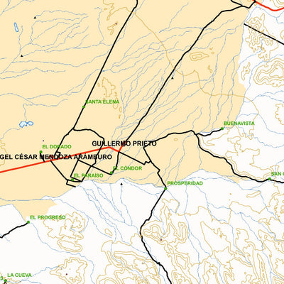 GoTrekkers Ltd Baja Mexico 1:250,000 digital map