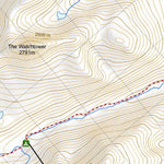 GoTrekkers Ltd Jasper National Park Skyline Trail digital map