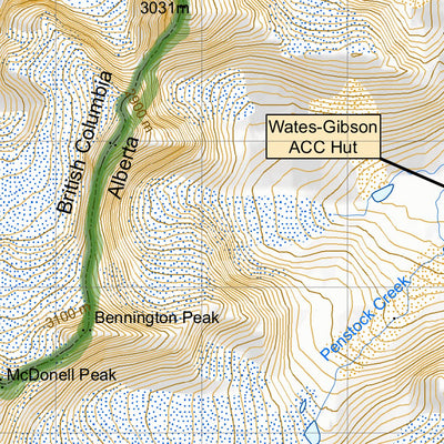 GoTrekkers Ltd Jasper National Park Tonquin Valley digital map