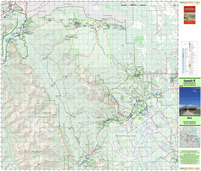 GoTrekkers Ltd Kananaskis Northeast 2023 digital map