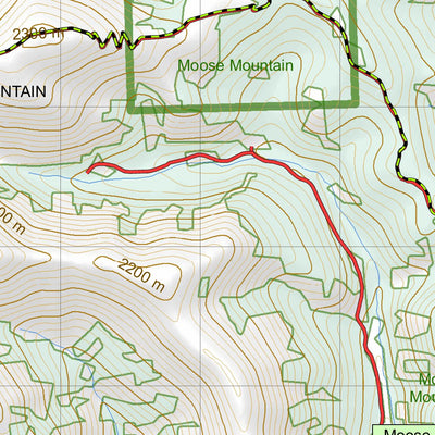 GoTrekkers Ltd Kananaskis Northeast 2023 digital map