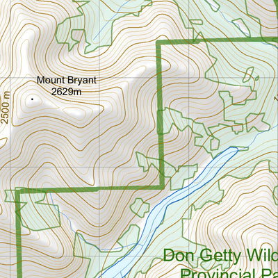 GoTrekkers Ltd Kananaskis Northeast 2023 digital map