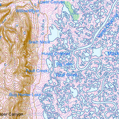 GoTrekkers Ltd Mackenzie Delta NWT Canada digital map