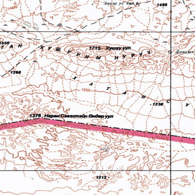 GoTrekkers Ltd Mongolia K46K47A ATAS UUL digital map