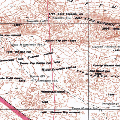 GoTrekkers Ltd Mongolia K46K47A ATAS UUL digital map