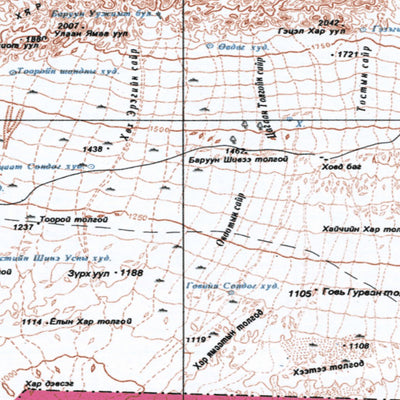 GoTrekkers Ltd Mongolia K47B URT digital map
