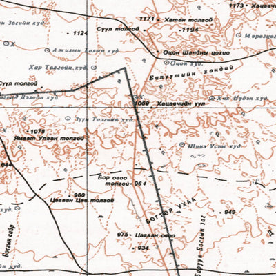 GoTrekkers Ltd Mongolia K48BG digital map