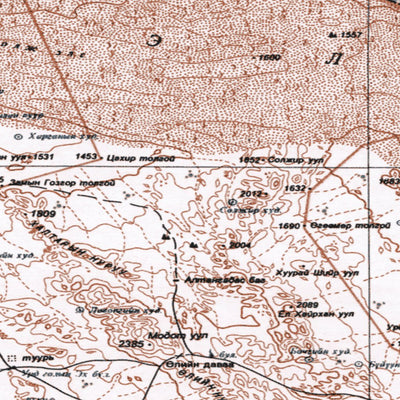 GoTrekkers Ltd Mongolia L46B MONGOL ELS digital map