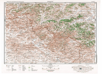 GoTrekkers Ltd Mongolia L47B TSETSERLEG digital map