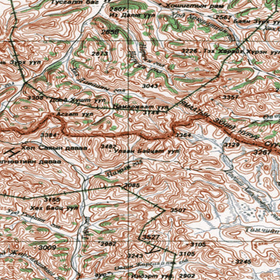 GoTrekkers Ltd Mongolia L47B TSETSERLEG digital map