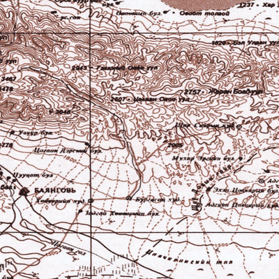GoTrekkers Ltd Mongolia L47G OROGNUUR digital map