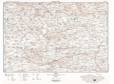 GoTrekkers Ltd Mongolia L48G MANDALGOV digital map