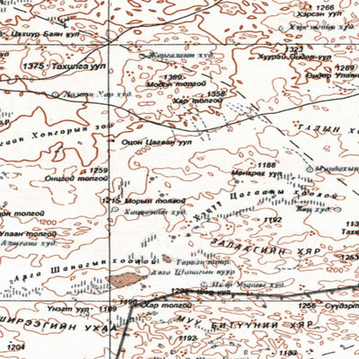 GoTrekkers Ltd Mongolia L48G MANDALGOV digital map