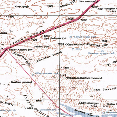 GoTrekkers Ltd Mongolia L48V ONGI digital map