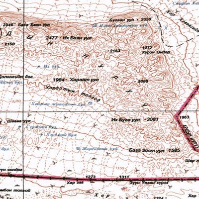 GoTrekkers Ltd Mongolia L48V ONGI digital map