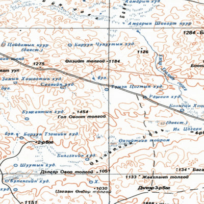 GoTrekkers Ltd Mongolia L49B BARUUN URT digital map