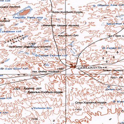 GoTrekkers Ltd Mongolia L49V SAJNSAND digital map