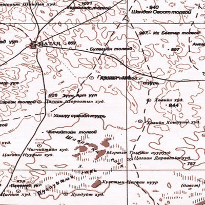 GoTrekkers Ltd Mongolia L50A MATAD digital map