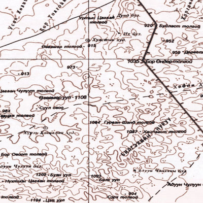 GoTrekkers Ltd Mongolia L50A MATAD digital map