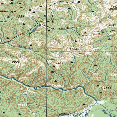 GoTrekkers Ltd Mongolia M47A BAJANZURKH digital map