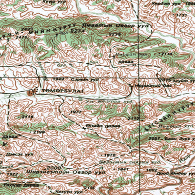 GoTrekkers Ltd Mongolia M47G MORON digital map