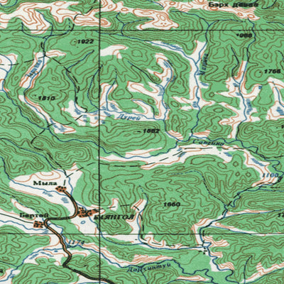 GoTrekkers Ltd Mongolia M48A SLJUDJANKA digital map