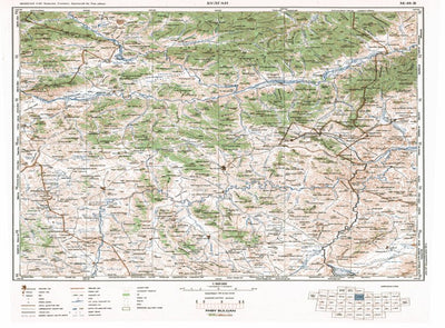 GoTrekkers Ltd Mongolia M48V BULGAN digital map