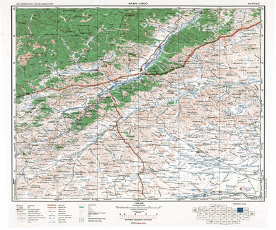GoTrekkers Ltd Mongolia M49BG BAJAN OVOO digital map