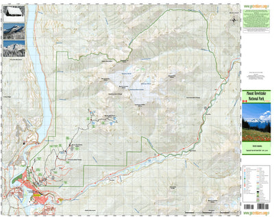 GoTrekkers Ltd Mt Revelstoke National Park of Canada digital map
