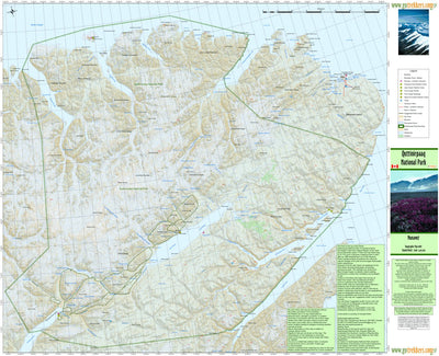 GoTrekkers Ltd Quttinirpaaq National Park of Canada digital map