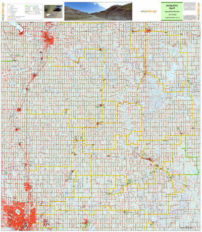 Rural Road Maps by GoTrekkers - Calgary NE 2024 Preview 1