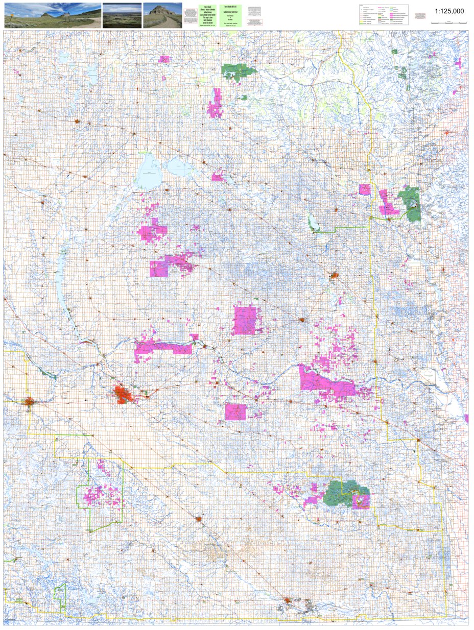 Rural Road Maps by GoTrekkers - Duck Mountain to the USA border ...